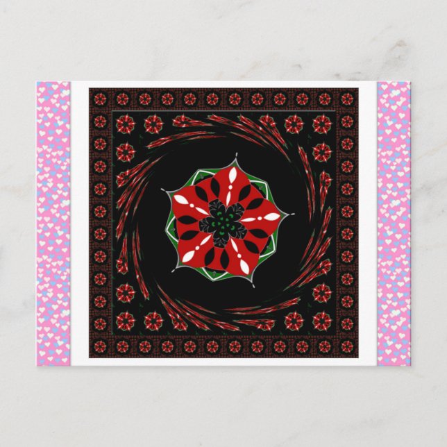 Plantilla horizontal de postal (Anverso)