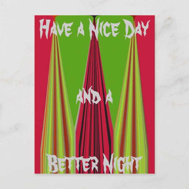 Plantilla horizontal de postales de buena mañana (Anverso)