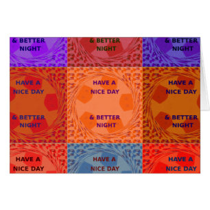 Plantilla horizontal de tarjeta de felicitación