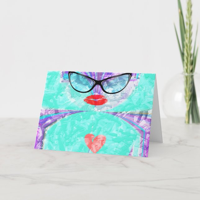 Plantilla horizontal de tarjeta de felicitación (Anverso)