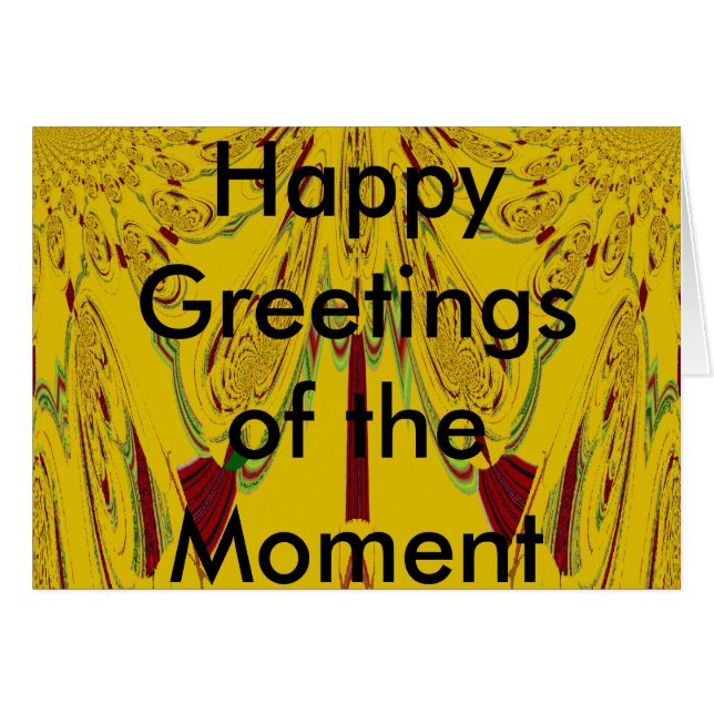 Plantilla horizontal de tarjeta de felicitación (Anverso (Horizontal))