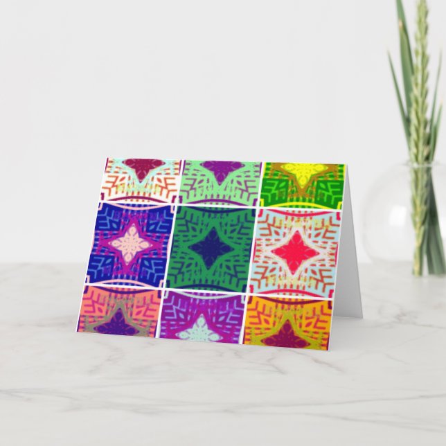 Plantilla horizontal de tarjeta de felicitación (Anverso)