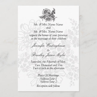 Plantilla Invitaciones de Boda