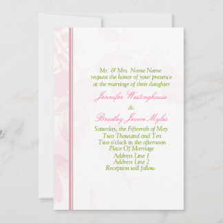 Plantilla Invitaciones de Boda