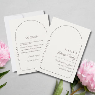 Plantilla Itineraria de Invitación de Parte de Hen