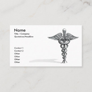 Plantilla médica I de la tarjeta de visita