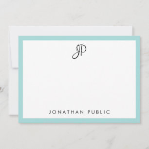 Plantilla Minimalista de monograma manuscrito crea