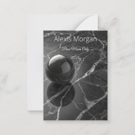 Plantilla moderna de borde rosa-morado Minimalista