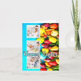 Plantilla moderna de fotografía de la familia de P