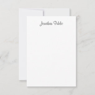 Plantilla moderna de guión de caligrafía de moda