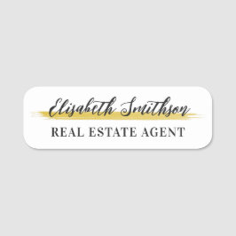 Plantilla moderna de identificación personalizada