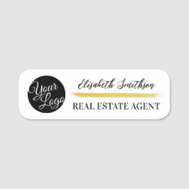 Plantilla moderna de identificación personalizada