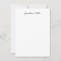 Plantilla moderna de script de caligrafía creativa