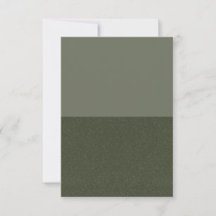 Plantilla moderna de tarjeta plana verde Moss - Pe