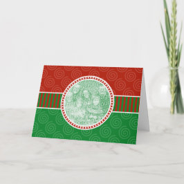 Plantilla moderna festiva de la tarjeta del día de