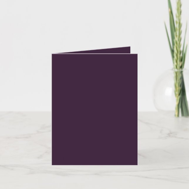 Plantilla monocroma PURPLE PLUM PRESUPUESTARIO (Anverso)