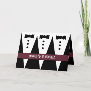Plantilla para invitación a los PADRINOS de boda -