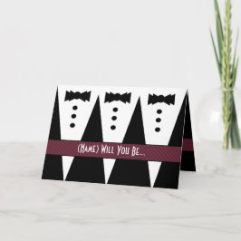 Plantilla para invitación de DAMA DE HONOR DEL NOV