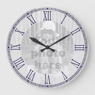 Plantilla para su reloj de pared numérico romano d