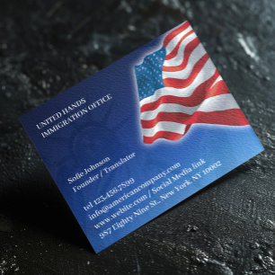 Plantilla Patriótica de Volante de Bandera America