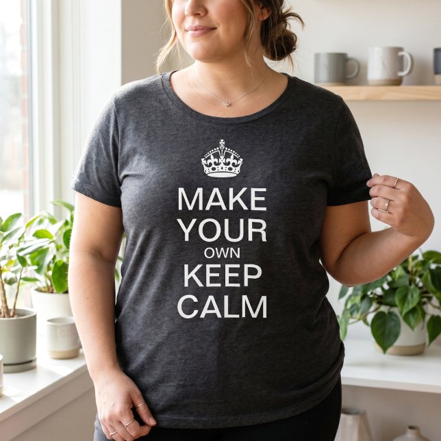 Plantilla personalizable de Mantén la calma (Subido por el creador)