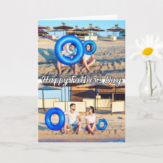 Plantilla personalizada de 2 fotos de personalizad (Planta pequeña)