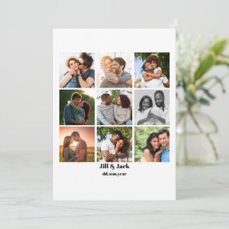 Plantilla personalizada de 9 Collages de fotos par
