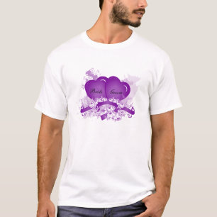 Plantilla personalizada de la camiseta de la novia