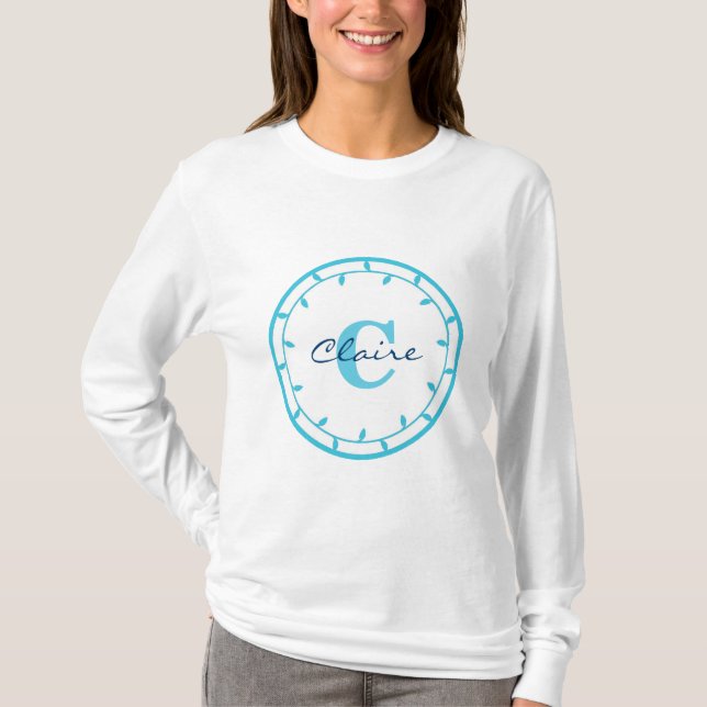 Plantilla personalizada de la camiseta de las (Anverso)