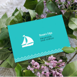 Plantilla personalizada de ondas oceánicas azules