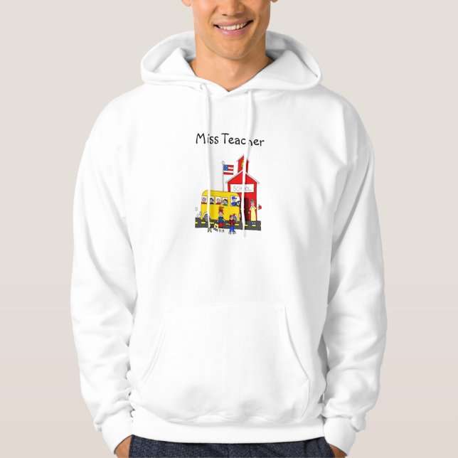 PLANTILLA personalizada de sudaderas del profesor (Anverso)