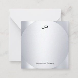 Plantilla personalizada elegante de monograma fals