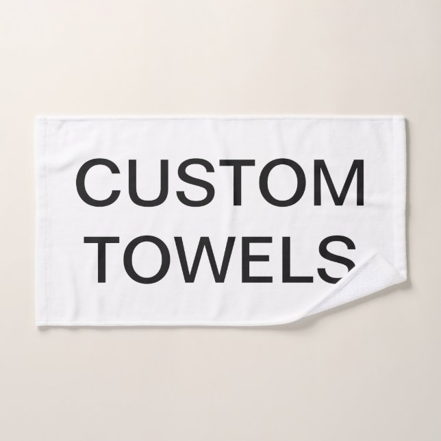 Plantilla personalizada personalizado del espacio (Toalla de mano)