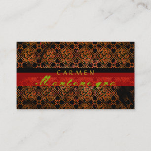 Plantilla retra de la tarjeta de visita del Grunge