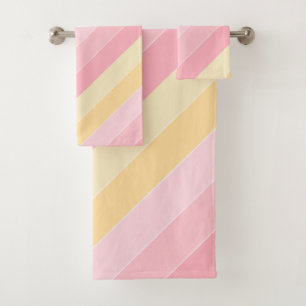 Plantilla Rosa Y Amarilla Moderna De Diseño Elegan
