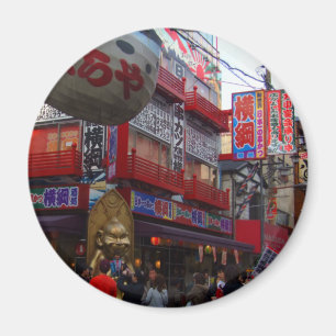 Plantilla SHINSEKAI del imán en Osaka 03