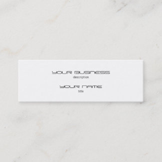 Plantilla Skinny de tarjetas de visita Premium Hea