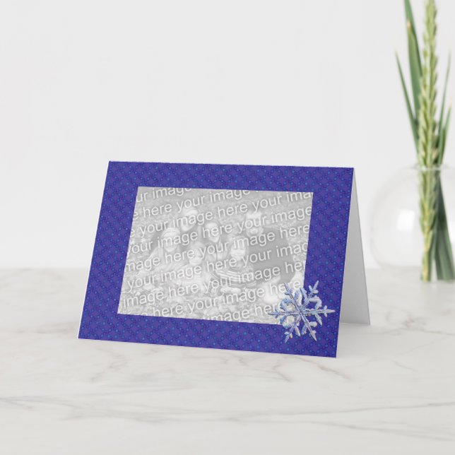 PLANTILLA - Tarjeta de Navidades de vacaciones (Anverso)