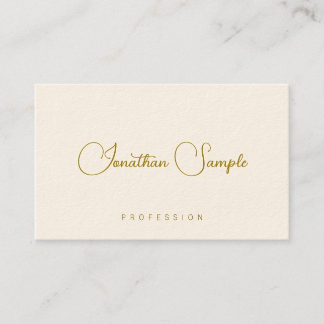 Plantilla Tarjetas de visita para tipografía moder (Anverso)