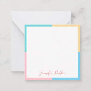 Plantilla verde azul rosa amarillo rosa moderno ma