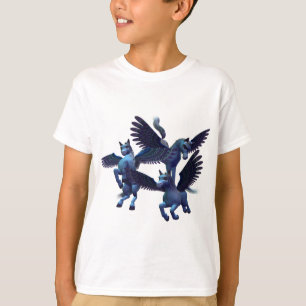 Plantilla vertical de la camiseta de los niños -