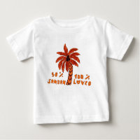 Plantilla vertical de la camiseta infantil -
