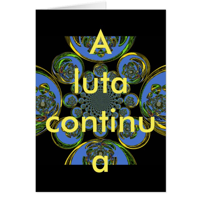 Plantilla vertical de tarjeta de felicitación (Frente)