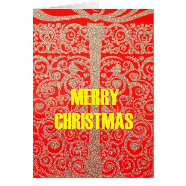 Plantilla vertical de tarjeta de felicitación (Frente)