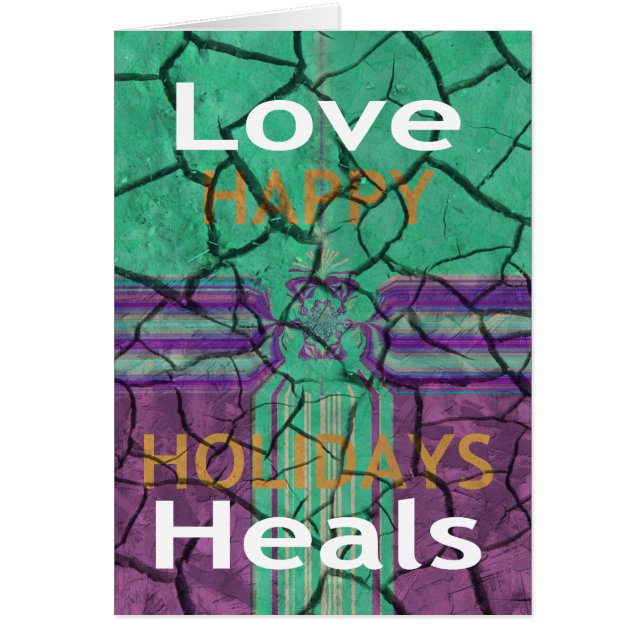 Plantilla vertical de tarjeta de felicitación (Frente)