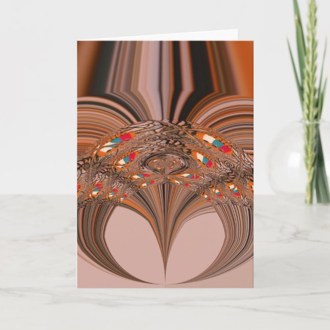 Plantilla vertical de tarjeta de felicitación (Anverso)