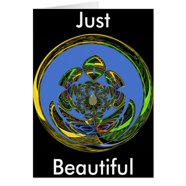 Plantilla vertical de tarjeta de felicitación (Frente)