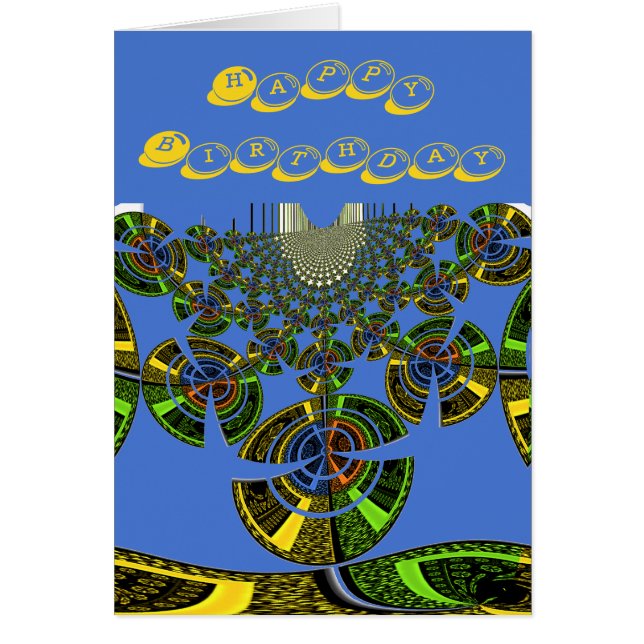 Plantilla vertical de tarjeta de felicitación (Frente)