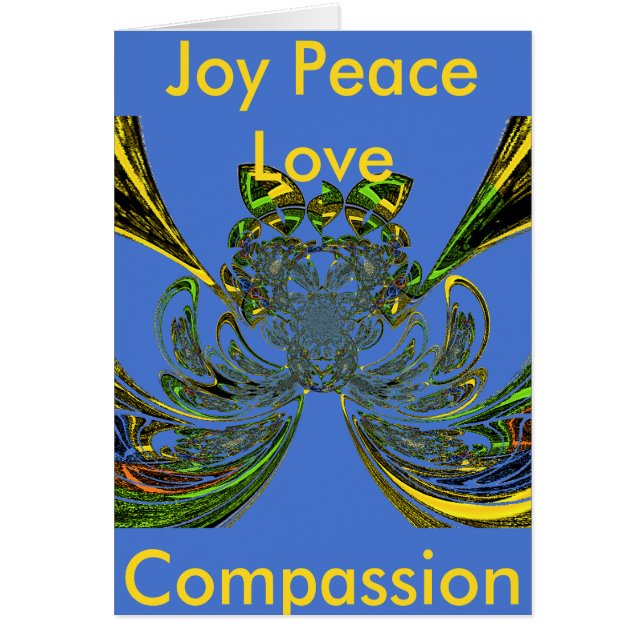 Plantilla vertical de tarjeta de felicitación (Frente)