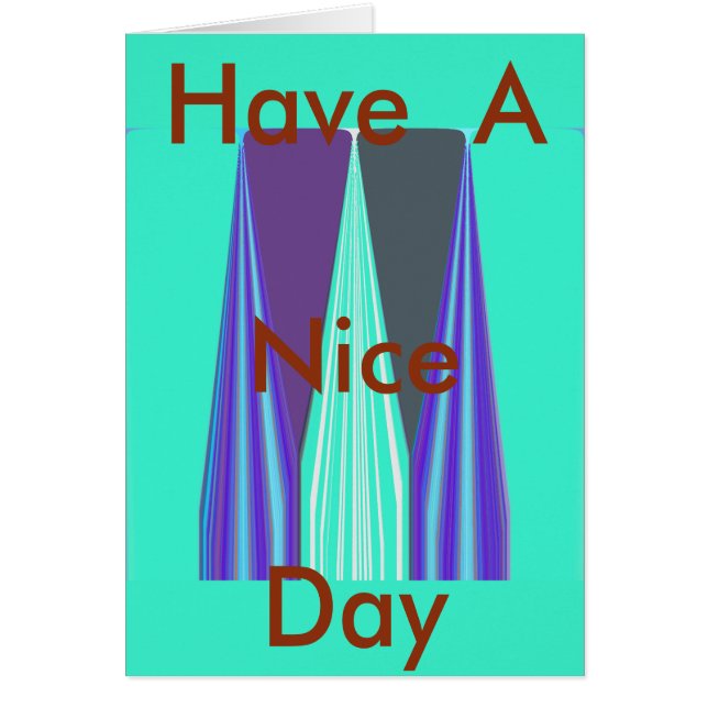 Plantilla vertical de tarjeta de felicitación (Frente)